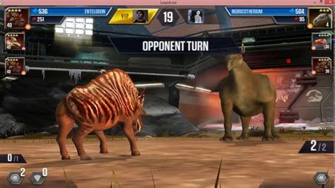 Jurassic World The Game Cenozoic Player Duel Battle 8 Entelodon