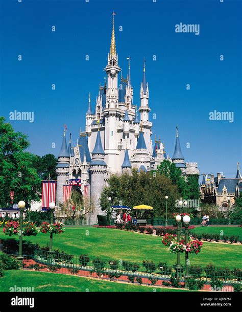 United States Of America Florida Orlando Walt Disney World Stock