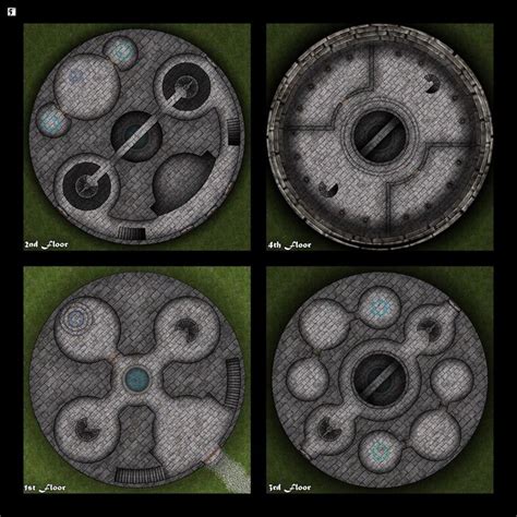 The Wizard Tower A Levels Tower Map Battlemaps Vrogue