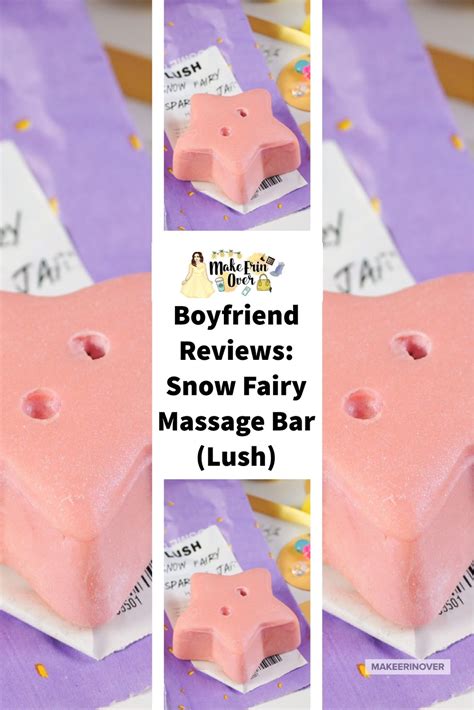 Boyfriend Reviews Snow Fairy Massage Bar Lush