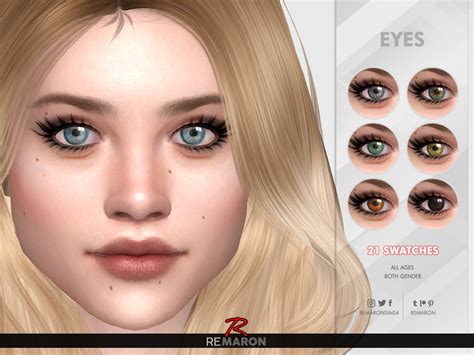 Realistic Eye N15 By Remaron From Tsr • Sims 4 Downloads