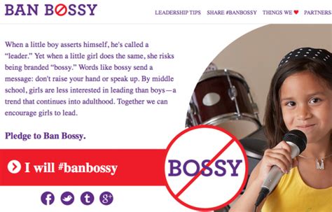 Lib Women And Girlscouts Of America Want To Ban The Word “bossy” Because Its Sexist John
