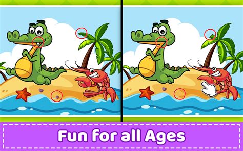 Find The Differences Spot It For Kids And Adults For
