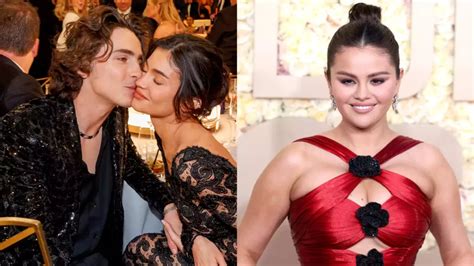 Selena Gomez And Kylie Jenner Stir Up Golden Globes 2024 Drama Lip