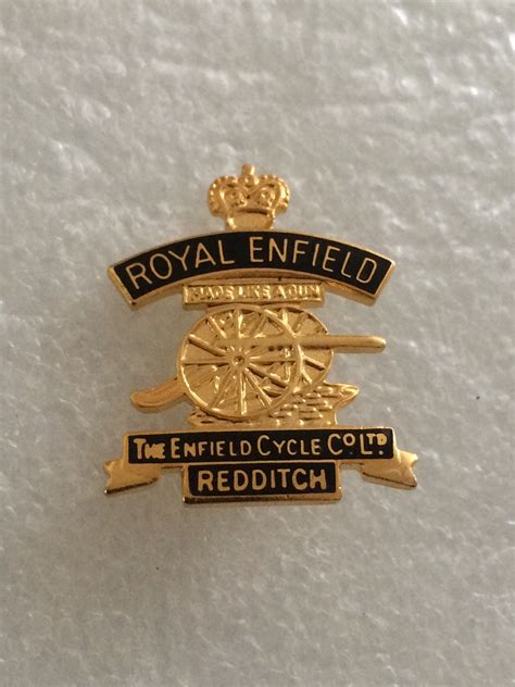 Royal Enfield of Redditch Motorbike enamel badge – The Brummie Badgeman