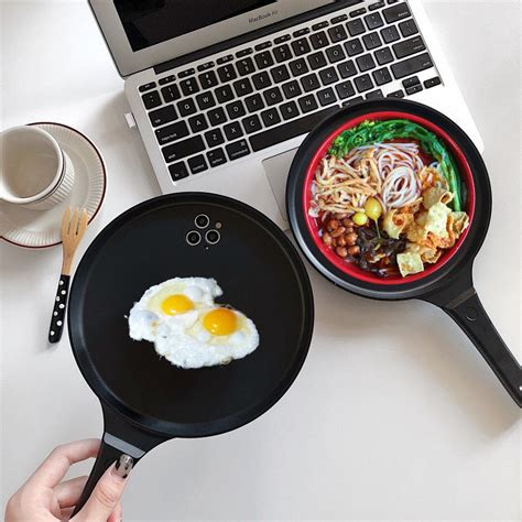 Ins Frying Pan Design Funny Phone Case For Iphone Labonni