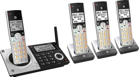 Atandt Cl83407 Dect 60 Expandable Cordless Phone System With Digital