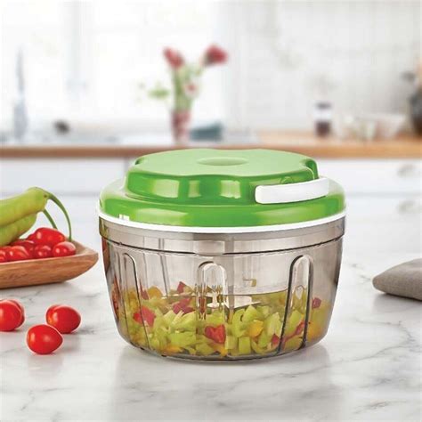 Pulling Food Vegetable Chopper Processor Hand Blender Salad Spinner