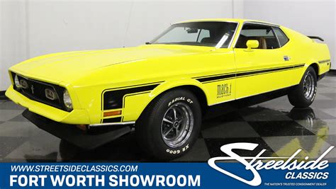 1971 Ford Mustang Mach 1 For Sale 61136 Mcg