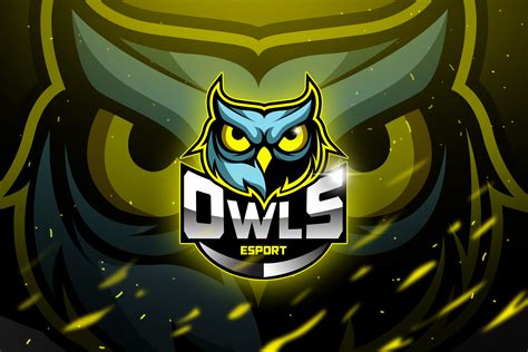 Owls Mascot And Esport Logo