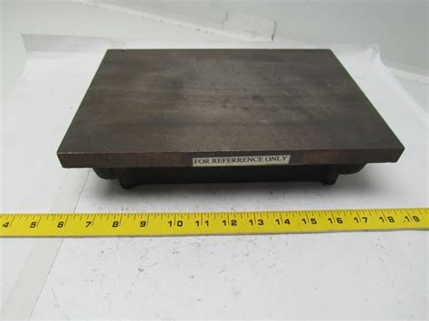 Cast Iron Surface Inspection Plate 8 316 X 11 78 X 2 34 Ebay