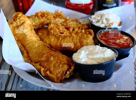 Fish And Chips Stock Photo Alamy