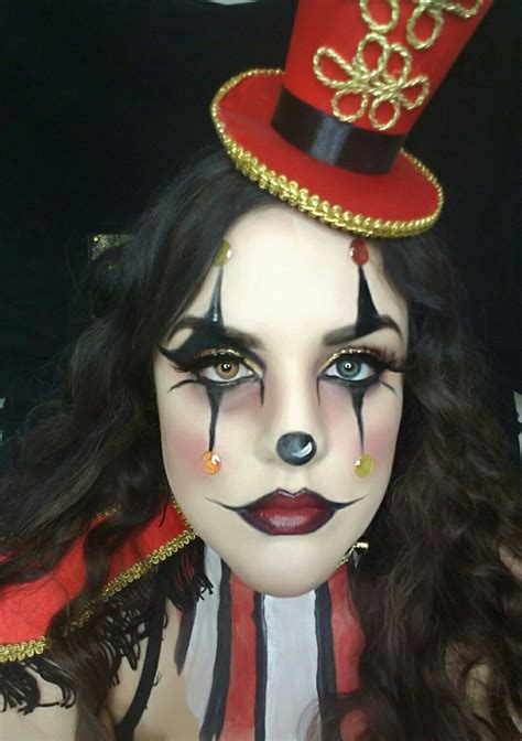 Ringmaster Halloween Makeup Tutorial How To Clown Creepy Ideas