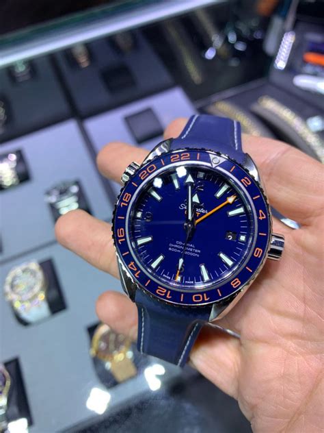 Omega Seamaster Planet Ocean Review Goodplanet 600m Blue Watch