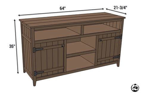 Diy 2x4 Tv Stand Plans 11 Free Diy Tv Stand Plans You Can Build Right