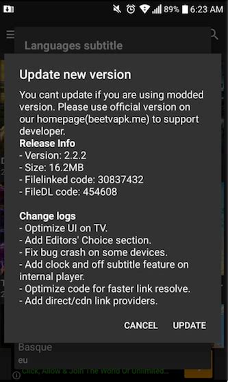 Download Beetv Apk V270android Ios And Pc Official