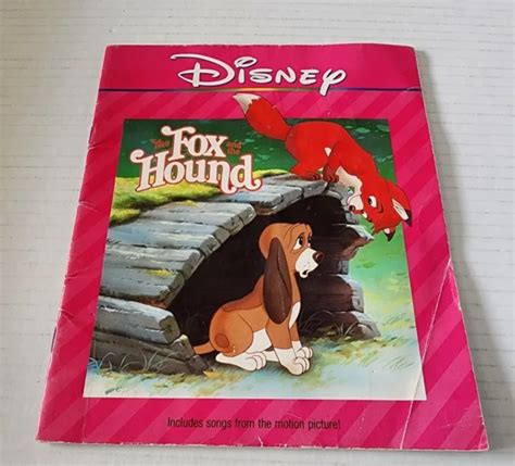 Vintage The Fox And The Hound By Disney Audio Entertainment Read Along