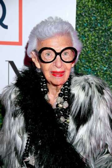 The style icon, glamour girl, fashion designer and interior designer turns 100 on. Style-icon Iris Apfel discusses her coloring book and ...