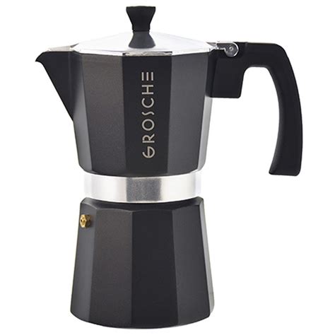 Look for key benefits that suit your needs as well as prices ranges that lie within the ballpark range for your budget before making a choice. MILANO Italian Coffee Maker Stovetop Espresso Maker | GROSCHE
