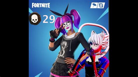Fortnite New Skins 29 Kill Gameplay Console Player Youtube