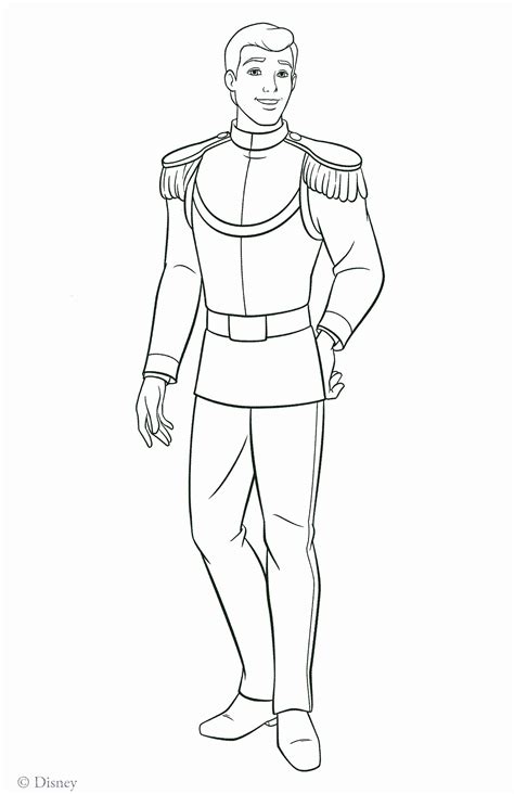 Disney princess cinderella and prince charming. Disney Prince Coloring Pages Beautiful Coloring Pages ...