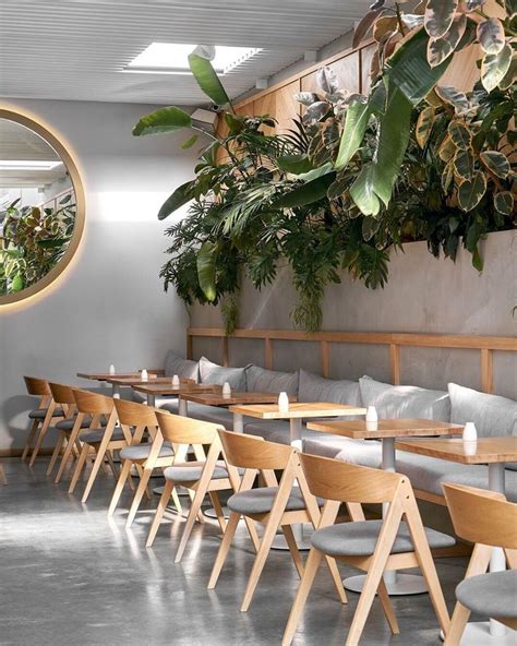 Interior Design Plants Tropical Interior Restaurant Interior Design