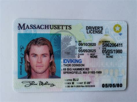 Massachusetts Ma Drivers License Scannable Fake Id Idviking Best