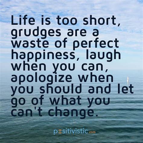 Quote On Holding Grudges Quote Life Grudge Happiness Laugh Apologize