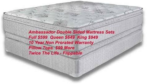 The other side of the pillow top mattress doesn't feel very good to the touch because it's a non skid surface and it doesn't look as good being flip over. Hard To Find 2 Sided Mattresses That You Can Flip Over-Put 1/2 Down! for Sale in Unadilla, New ...