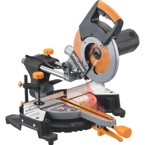 Evolution Power Tools Mitre Saw 255mm 2500rpm 110v 2000w 040