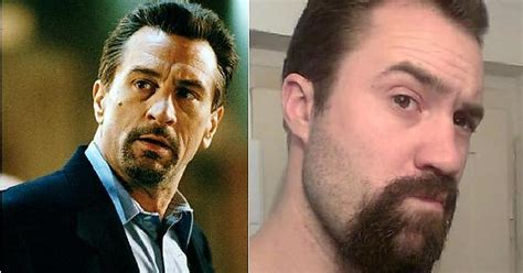 The Man Beard Guy Looks Like Robert De Niro From The Movie The Heat