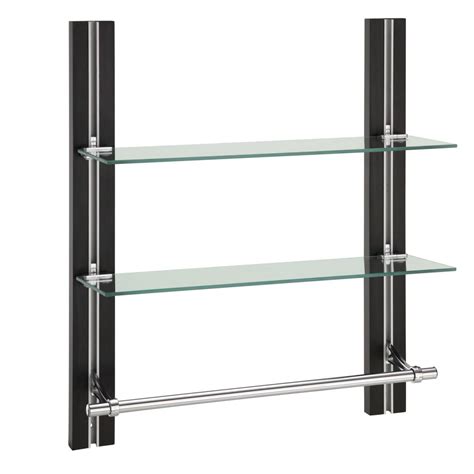 Here are the top ten best glass bathroom shelves in 2021 for you to consider if you. Bathroom Glass Shelf Organizer with Towel Holder 2 Tire ...