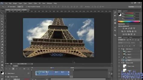 How To Edit Video Tutorial Adobe Photoshop Cs6 Youtube