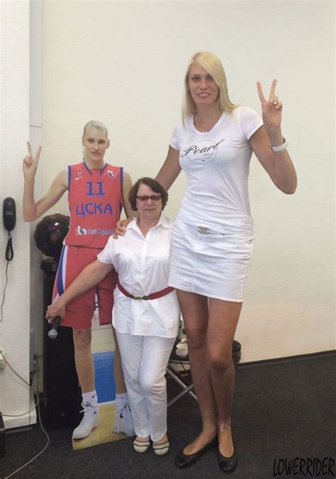 203 Cm María Alexandrovna Stepanova Rusia Tall Women Tall Girl