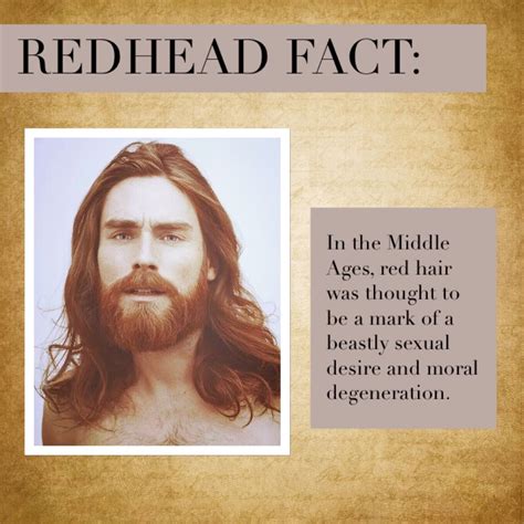 Facts About Redheads Redhead Facts Ginger Men Redheads