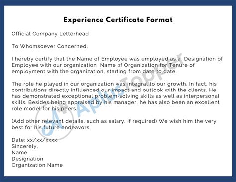 We did not find results for: Experience Certificate | Formats, Samples and How To Write ...