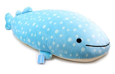 Vintoys Very Soft Blue Whale Shark Big Hugging Pillow Plush Doll Fish
