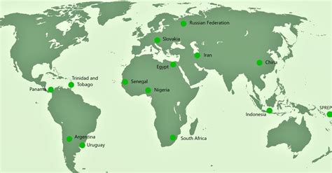 Basel Convention Partners Regional Centres Overview