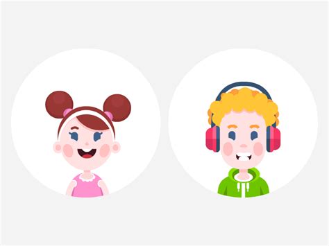 Animated Game Avatars By Andru Gavrish For Loggia On Dribbble