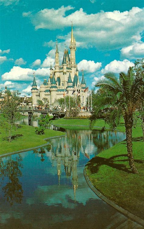 My Favorite Disney Postcards Cinderellas Castle