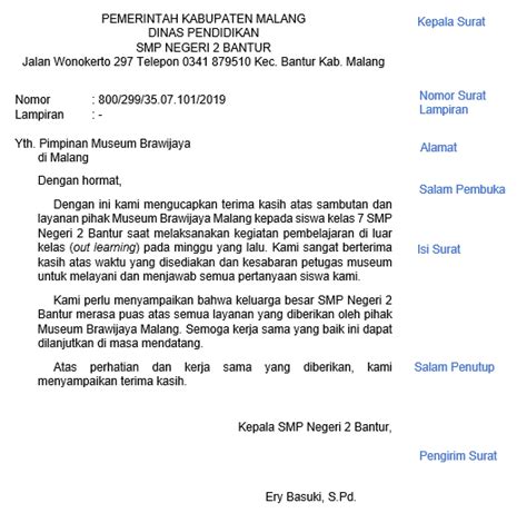 Apakah Surat Di Atas Sudah Memenuhi Unsur Unsur Su