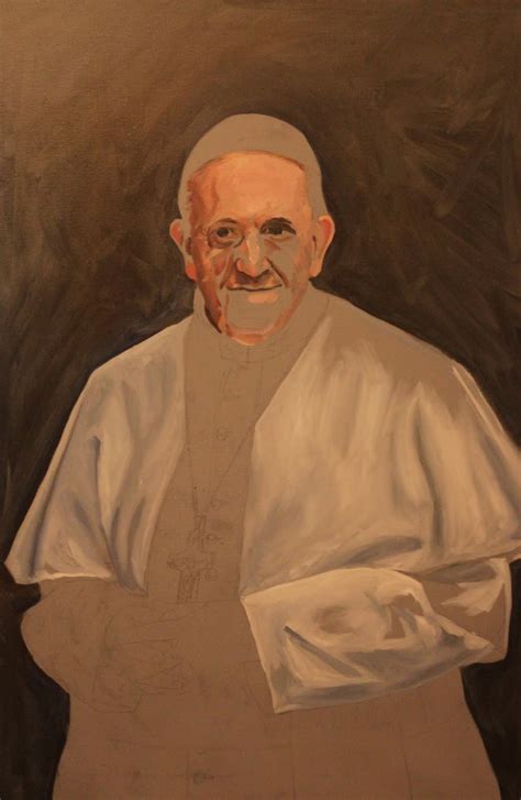 Is It Time To Color Painting Parents Pope Francis Portrait