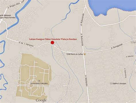 Alamat Kampus STIKES Mandala Waluya Kendari | Alamat Kota