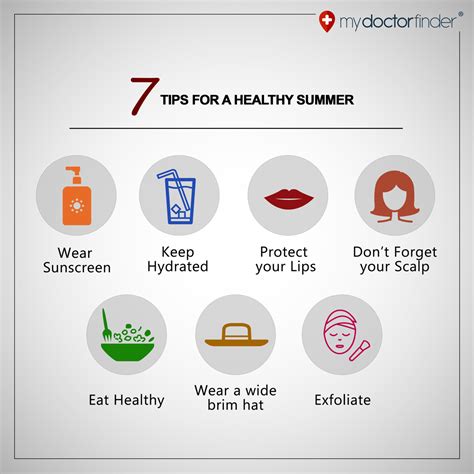 7 Tips For A Healthy Summer My Doctor Finder