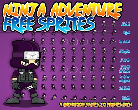 Ninja Adventure Free Sprite Liberated Pixel Cup
