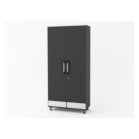 Altra Furniture Systembuild Boss Tall Storage Garage Cabinet Altra Furniture Tall Cabinet
