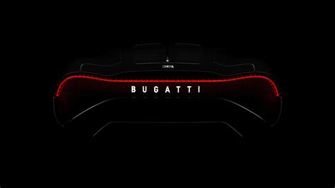 3840x2160 Bugatti La Voiture Noire 2019 Rear Lights 4k Hd 4k