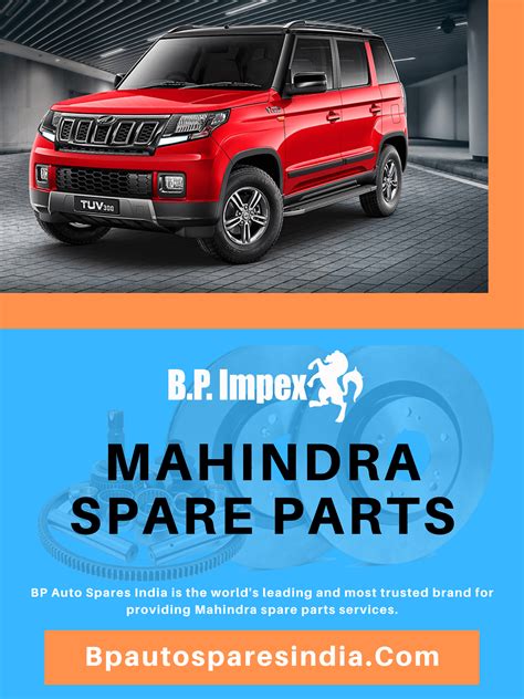 Best Supplier And Exporter Of Mahindra Spare Parts Spare Parts Auto