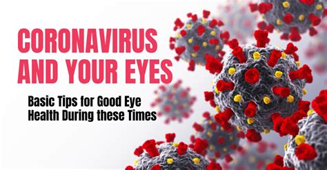 Coronavirus And Your Eyes