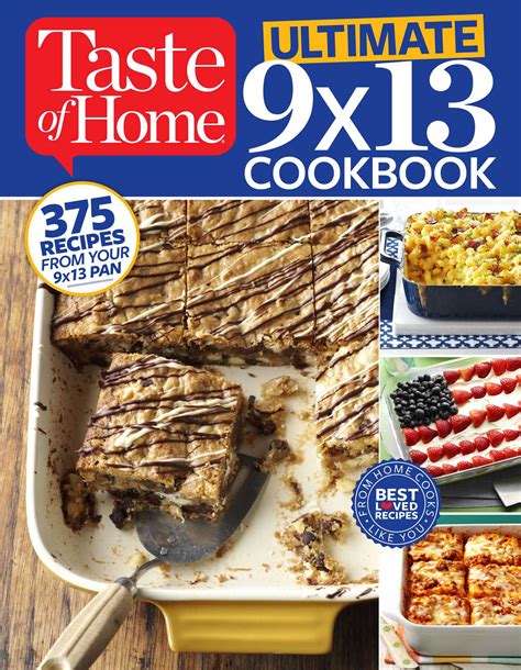 Taste Of Home Ultimate 9 X 13 Cookbook Book By Taste Of Home Taste Of